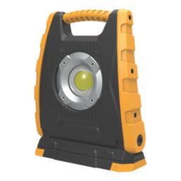 Briticent  Rechargeable LED Work Light with Power Bank Black & Yellow 1000lm