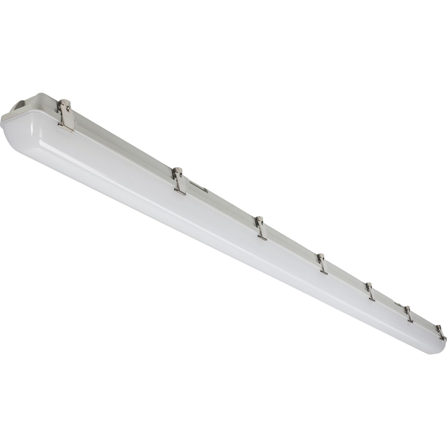 Knightsbridge Torlan Single 6ft LED Non-Corrosive Batten With Microwave Sensor 30/60W 4750 - 8660lm 230V (824GA)