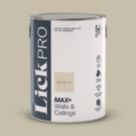 LickPro Max+ 5Ltr Greige 01 Eggshell Emulsion  Paint