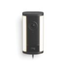 Ring  Mains-Powered Black Wireless 4K Outdoor Cylinder Camera