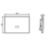 Armitage Shanks Septa Pro E2 Mains-Powered Automatic Flush Control Plate Chrome