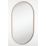 Sensio Nebula Oval Illuminated Bathroom Mirror Bronze With 2016lm LED Light 800mm x 500mm