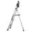 Little Giant Aluminium 1.5m 3 Step Platform Step Ladder With Handrail
