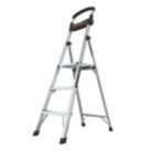 Little Giant Aluminium 1.5m 3 Step Platform Step Ladder With Handrail