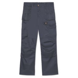 Dickies Redhawk Pro Work Trousers Grey 38" W 34" L