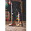 CAT Pelton   Safety Dealer Boots Dark Beige Size 7