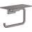 Hansgrohe AddStoris Toilet Roll Holder with Shelf Brushed Black Chrome
