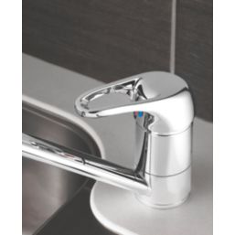 Swirl Tirso Single Lever Mono Mixer Kitchen Tap Chrome