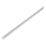 Croydex Straight Shower Curtain Rail Aluminium Silver 915mm