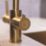 ETAL Elise 4-in-1 Instant Boiling Water Tap with Chiller Unit Brushed Brass