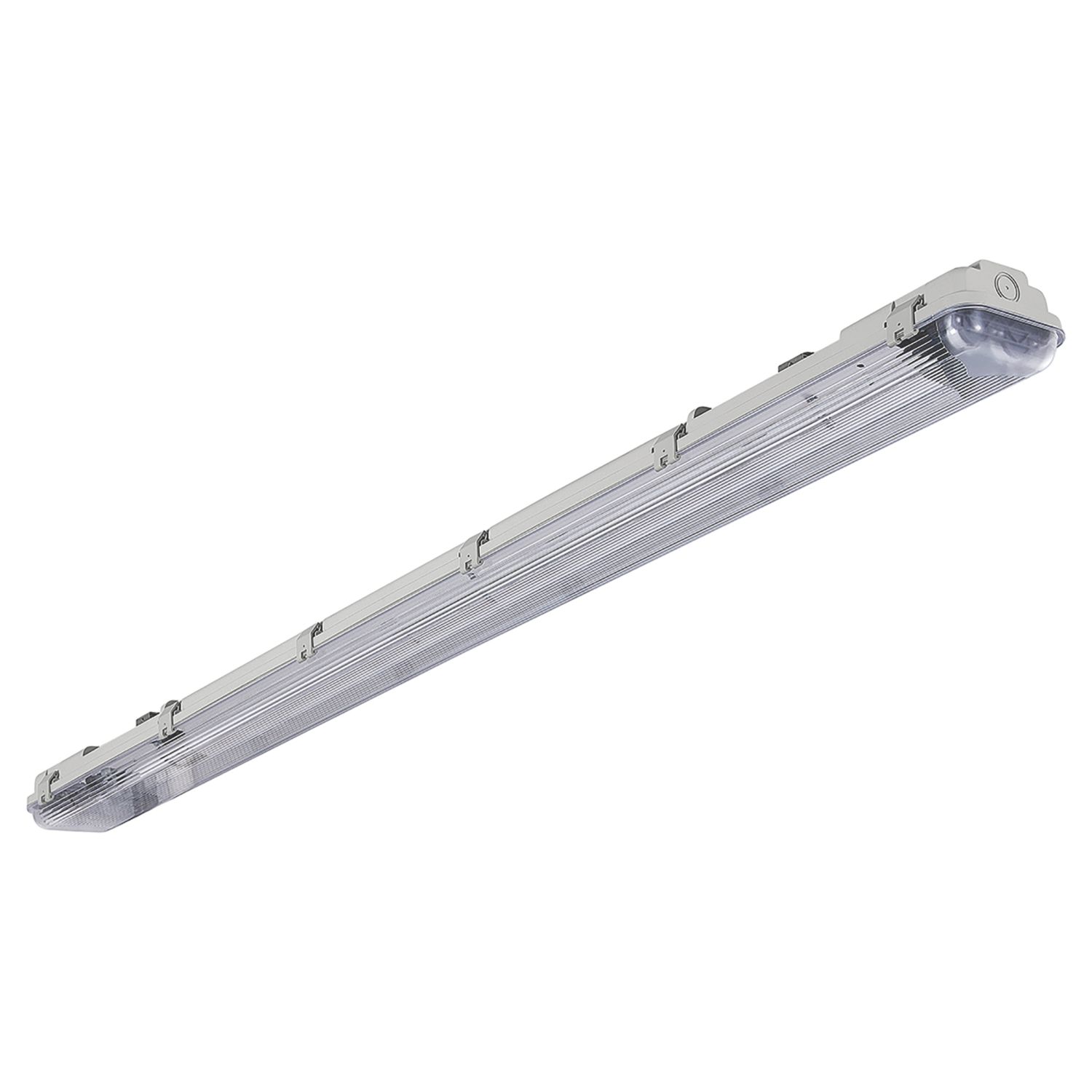 Sylvania Sylproof Toledo Twin 4ft IP65 Rated EMPTY Batten Housing for LED T8 Tubes (825CE)