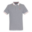 Regatta Tiver Polo Shirt White / Navy Stripe X Large 46.4" Chest