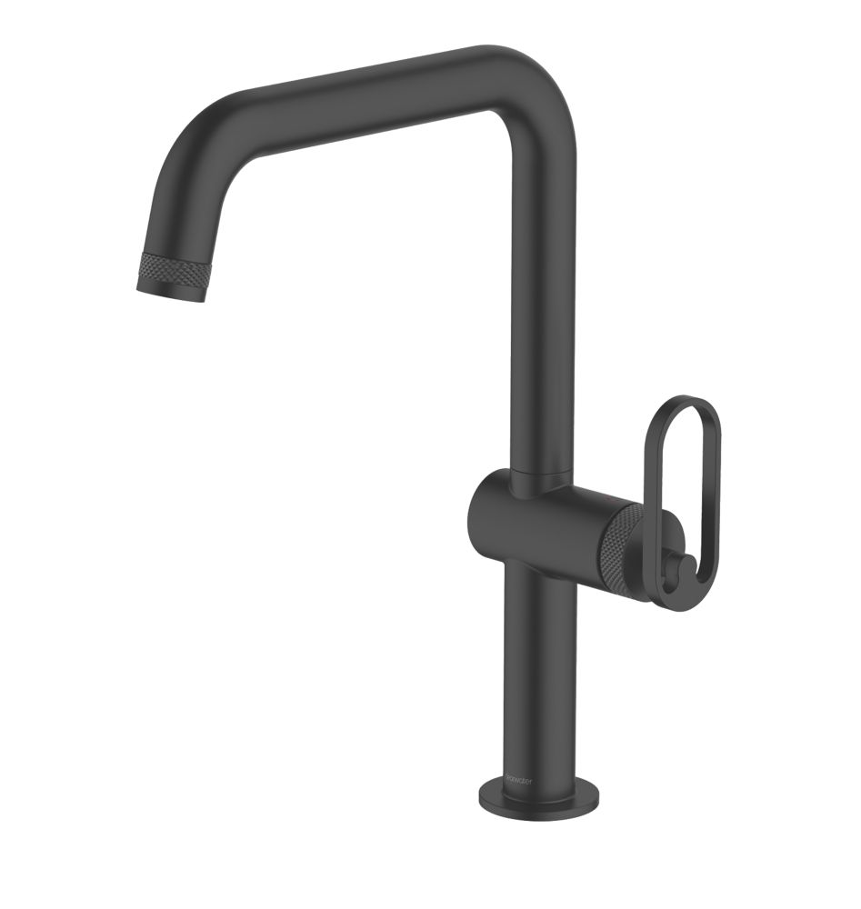 Clearwater Juno Monobloc Tap Matt Black Screwfix
