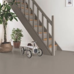 V33 2Ltr Taupe Satin Acrylic Floor Paint