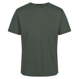 Regatta Pro Wicking Short Sleeve T-Shirt Dark Green Medium 51" Chest