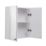 Croydex Carra Mirrored Double-Door Cabinet  White Gloss 450mm x 120mm x 500mm