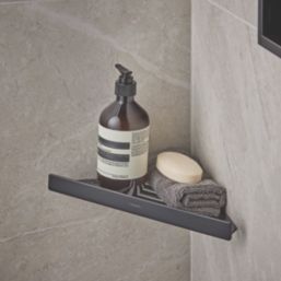 Hansgrohe AddStoris 1-Tier Corner Basket Matt Black