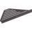 Hansgrohe AddStoris 1-Tier Corner Basket Matt Black
