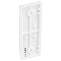 British General 800 Series 1-Gang Blanking Plate White