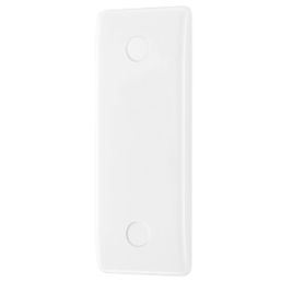 British General 800 Series 1-Gang Blanking Plate White