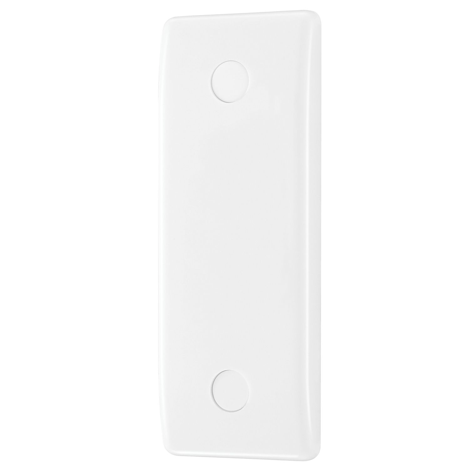 British General 800 Series 1-Gang Blanking Plate White (825XF)