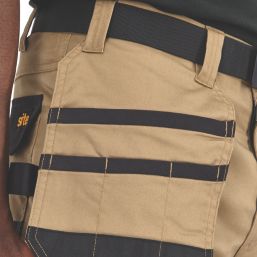 Site Kirksey Work Trousers Tan / Black 38" W 32" L