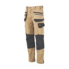 Site Kirksey Work Trousers Tan / Black 38" W 32" L