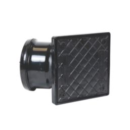 FloPlast Push-Fit Single Socket 45° Square Rodding Point (Socketed) 110mm
