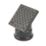 FloPlast Push-Fit Single Socket 45° Square Rodding Point (Socketed) 110mm