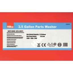 Hilka Pro-Craft Bench-Mounted Parts Washer