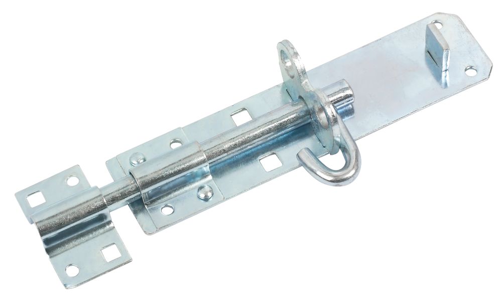 Lockable Pad Bolt ZincPlated 179mm Screwfix