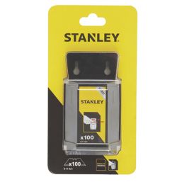 Stanley Heavy Duty Utility Knife Blades 100 Pack - Screwfix