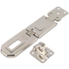 Smith & Locke Hasp & Staple Nickel 158mm