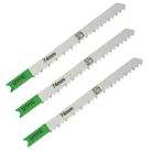 U111C Wood Wood Jigsaw Blades  3 Pack