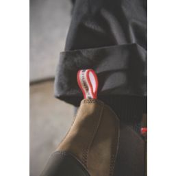 Hunter Thunder Dealer Size 8  Brown Water-Resistant Steel Toe Cap Safety Dealer Boots