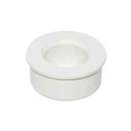FloPlast Solvent Soil Boss Adaptor White 32mm