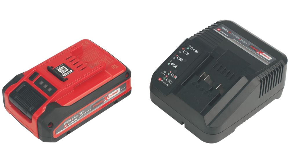  Einhell Power X-Change 18-Volt 3.0-Ah Lithium-Ion Starter Kit,  Includes Battery and Fast Charger : Automotive
