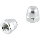 Easyfix Carbon Steel Dome Nuts M8 100 Pack