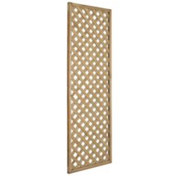 Forest Rosemore Softwood Rectangular Trellis 2' x 6' 4 Pack