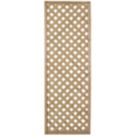 Forest Rosemore Softwood Rectangular Trellis 2' x 6' 4 Pack