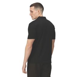 Regatta Honestly Made Polo Shirt Black Large 43" Chest