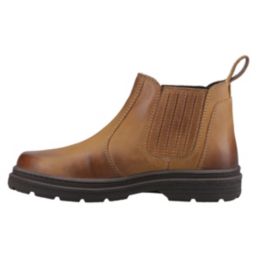 Cotswold Bisley Size 9  Tan Waterproof Slip-On Non Safety Work Boots