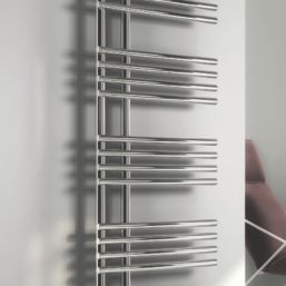 Reina 1550mm x 500mm 2228BTU Chrome Flat Designer Towel Radiator