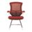 Nautilus Designs Luna Medium Back Cantilever/Visitor Chair Red