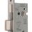 Smith & Locke Fire Rated  5 Lever Polished Chrome BS Sash Lock 65mm Case - 44mm Backset