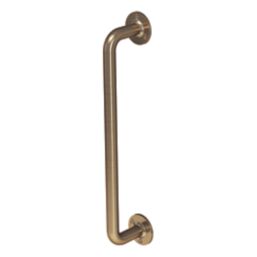 Rothley  Straight Household Grab Rail Antique Brass 457mm