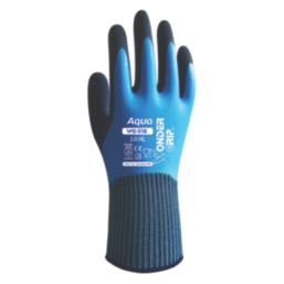 Wonder Grip WG-318 Aqua Gloves Blue X Large