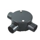 Tower 3 Way 20mm Tee Box Black