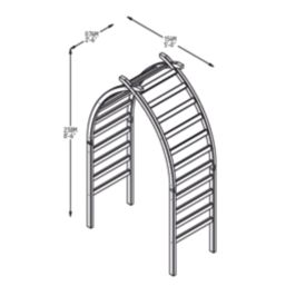 Forest Whitby 5' x 8' 6" (Nominal) Timber Arch