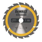 DEWALT  Aluminium Circular Saw Blade 165mm x 20mm 18T